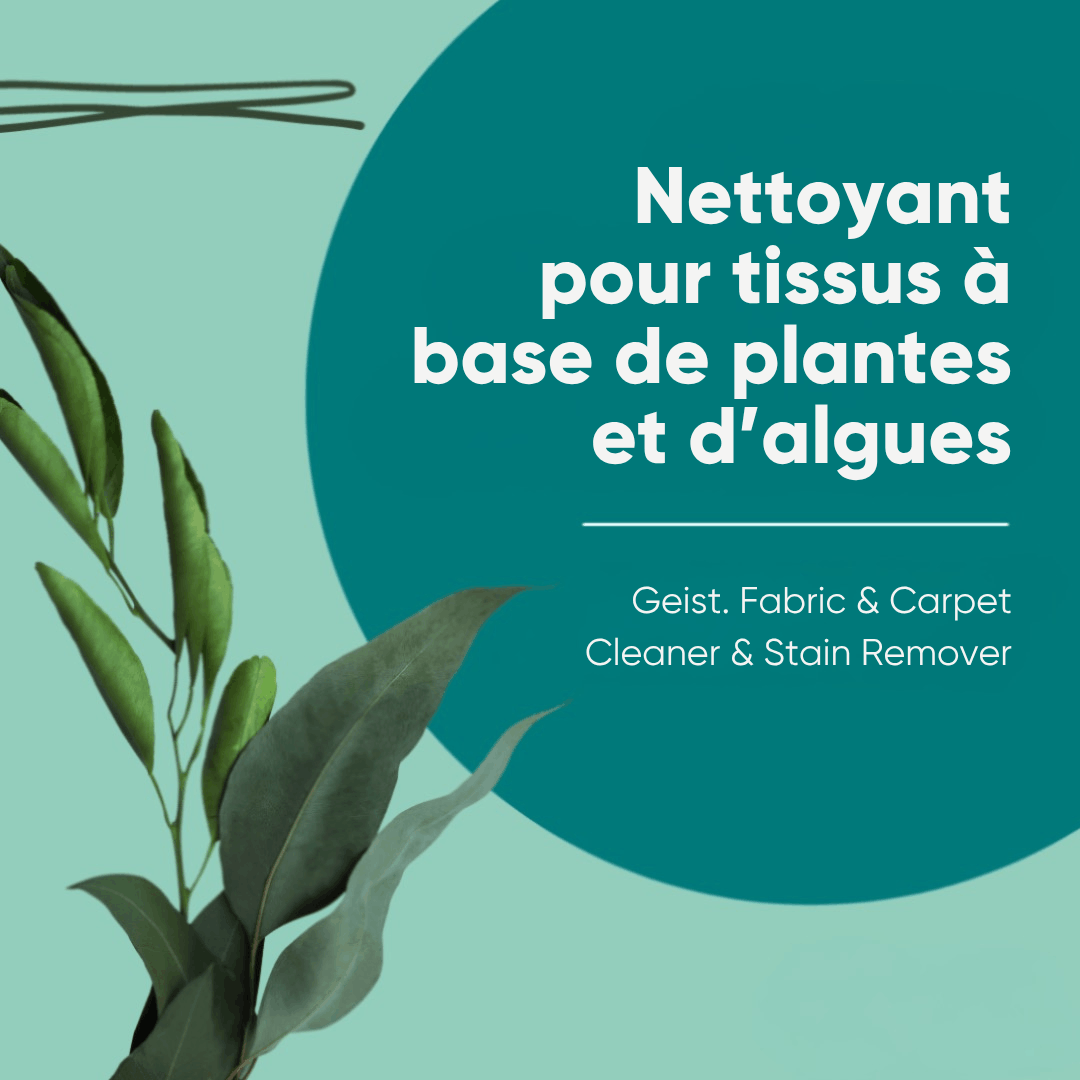 Nettoyant et détachant pour tissus