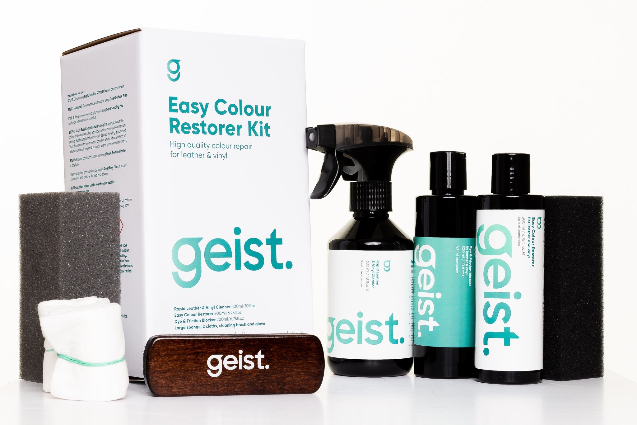 Easy Colour | Kit rénovateur de couleurs pour cuir et vinyle