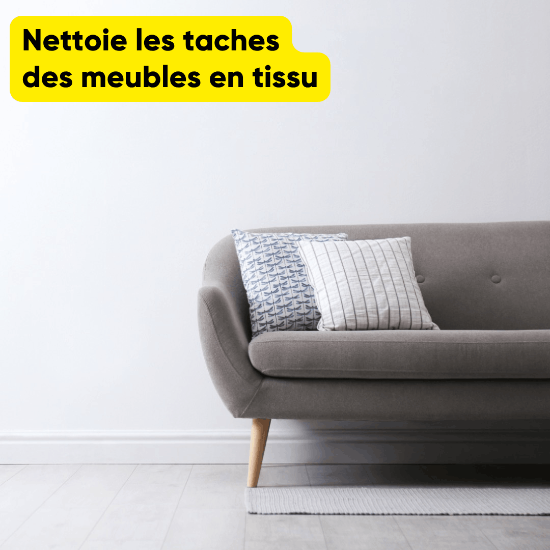 Nettoyant et détachant pour tissus